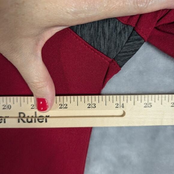 Colosseum Razorback Shirt Mens Large Polo Arkansas Red Short Sleeve Hogs Preppy - Picture 3 of 5